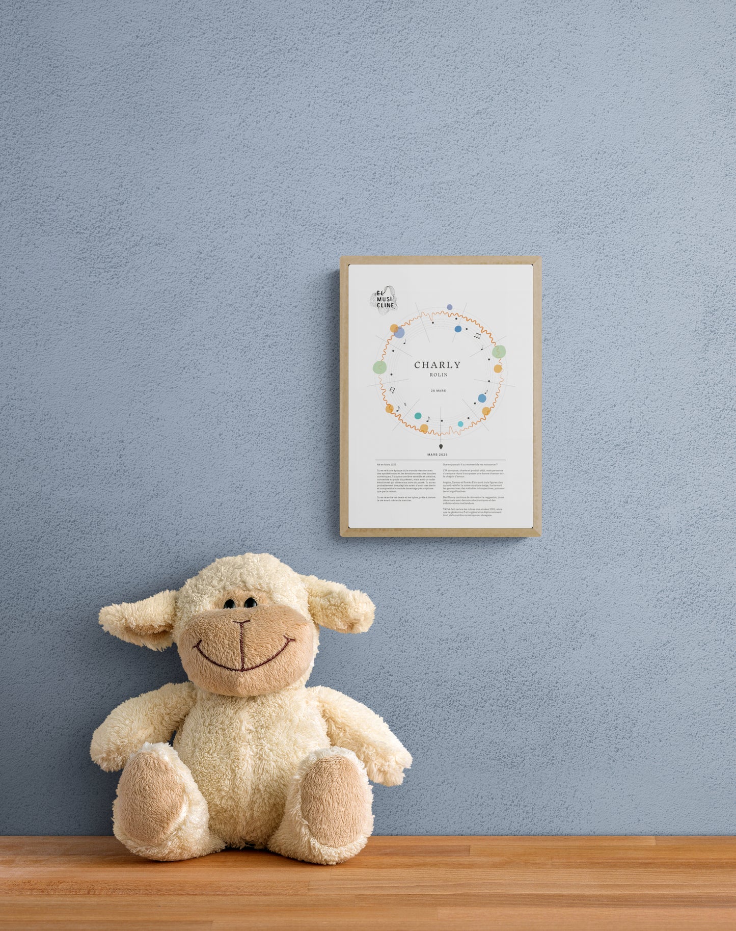 Cartilla Musical. Regalo para bebés musicales.