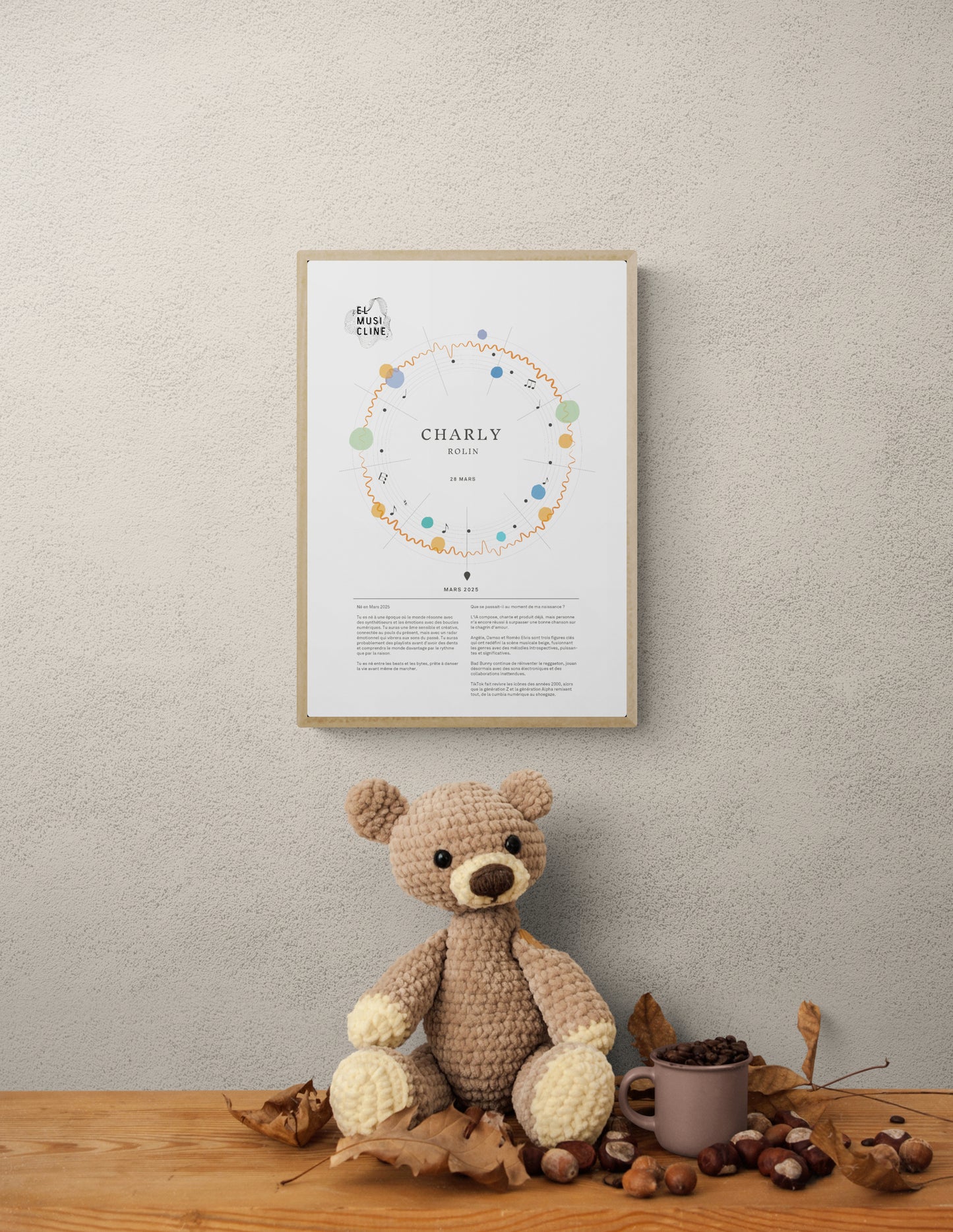 Cartilla Musical. Regalo para bebés musicales.