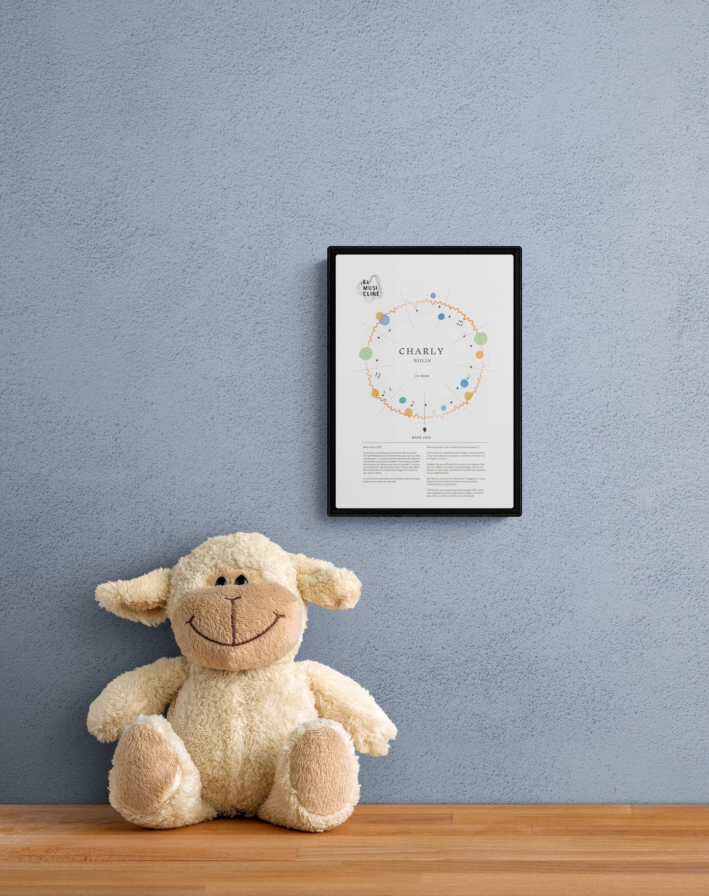 Cartilla Musical. Regalo para bebés musicales.